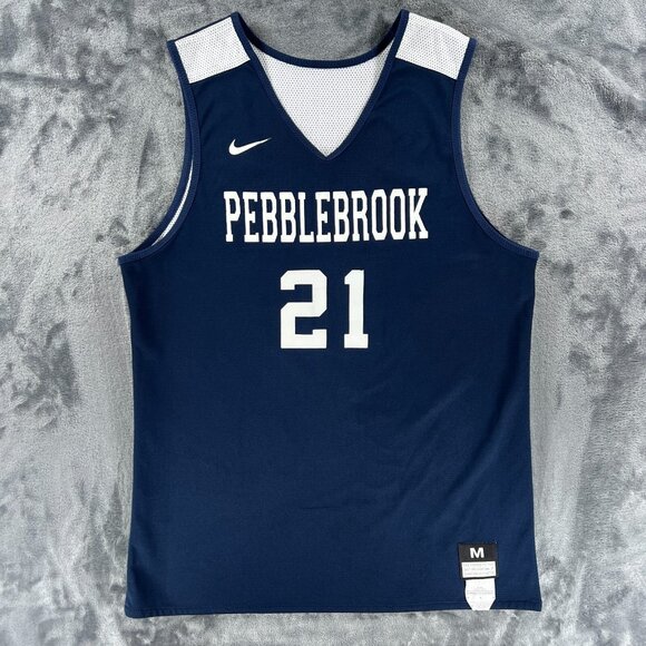 Nike Team Basketball Jersey Men M Pebblebrook High School Atlanta Georgia Team - Picture 1 of 11